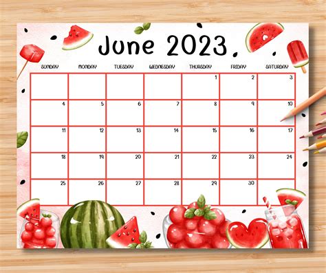 June 2023 Calendars Get Latest Map Update