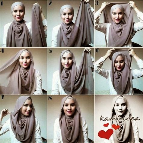 beautiful chest coverage hijab tutorial fashionforlife1