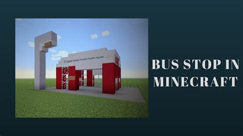 How to stop mods from crashing minecraft. How to build a Bus Stop in Minecraft.(Minecraft Xbox One ...