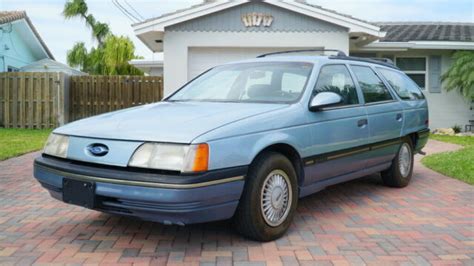 1986 Ford Taurus Gl Station Wagon 82k Miles Clean Carfax 1 Owner