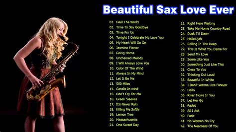 Beautiful Romantic Saxophone Love Songs Collection 2019 247 Relaxing