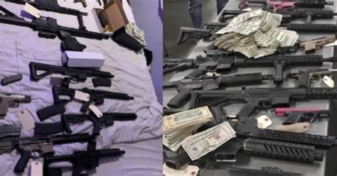 Guns Drugs And Cash Seized From Normal Heights Home In Swat Raid