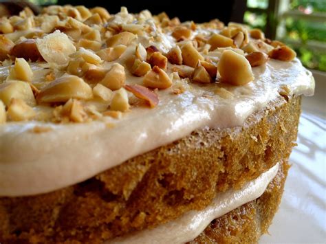 Meringues And Chiffon Coffee Hazelnut Cake