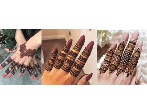 75 Stunning Finger Mehndi Designs 2023 Fabbon