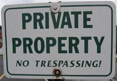 Trespassing Sign Free Stock Photo Public Domain Pictures