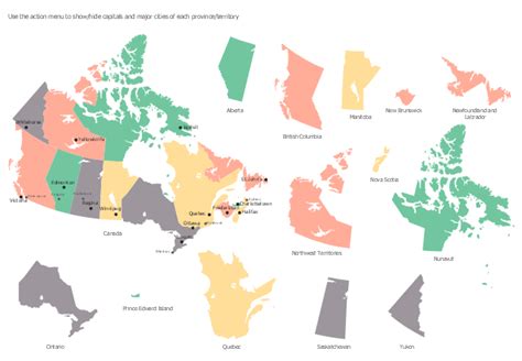 Design Elements Financial Map Canada