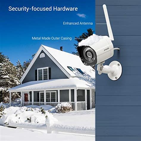 Zmodo 1080p Full Hd Outdoor Wireless Security Camera System Plug In