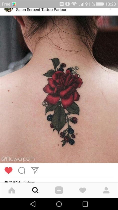 See more ideas about tattoo designs, tattoos, rose tattoos. Pin by Daisey Lopez on Tattoos (With images) | Blackberry ...