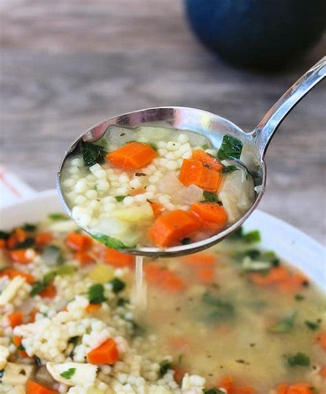 Pastina chicken soup was served as a hearty lunch, a quick and easy dinner on a saturday night (after confession), and medicine to chase away a winter cold. Chicken Pastina Soup | The McCallum's Shamrock Patch