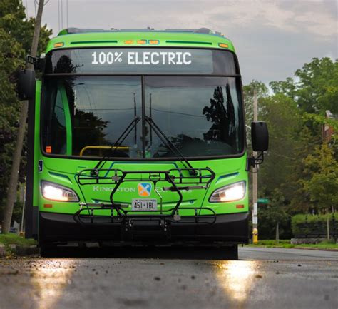 Kingston Transit Launches Two New Electric Buses Kingston News