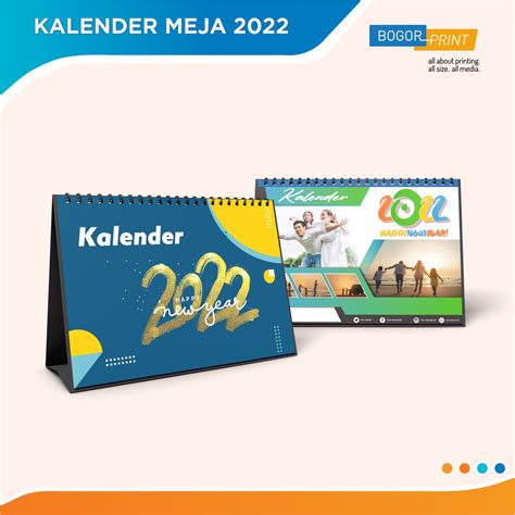 Jual Cetak Kalender Meja 2022 2023 Custom Minimalis Art Karton 260
