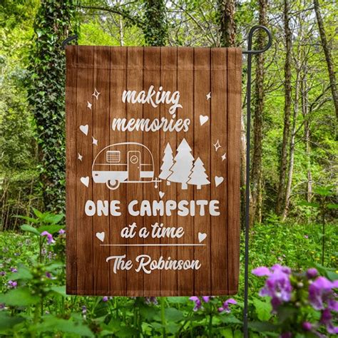 Making Memories One Campsite At A Time Personalized Camping Etsy