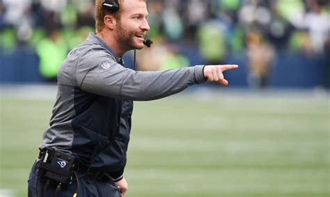 Sean Mcvay Named Coach Of The Year Youngest In Nfl History