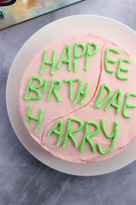 Birthday Cake For Harry Evonne Wing
