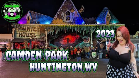 Camden Park Haunted House Dark Ride 2023 Huntingtonwv Youtube