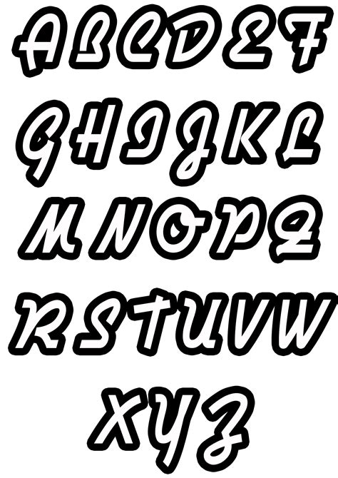 Simple Alphabet 13 Alphabet Coloring Pages For Kids To Print And Color