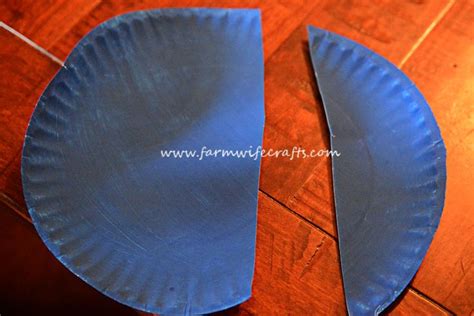 Blue Whale Paper Plate Craft The Farmwife Crafts Recipe Paper