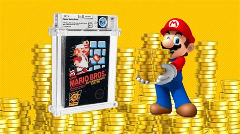 Nes Super Mario Bros Becomes Most Expensive Video Game Ever Sold