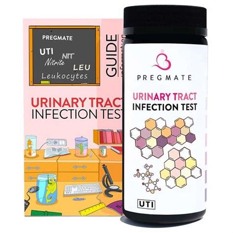 Pregmate 50 Urinary Tract Infection Uti Test Strips Leukocytes And