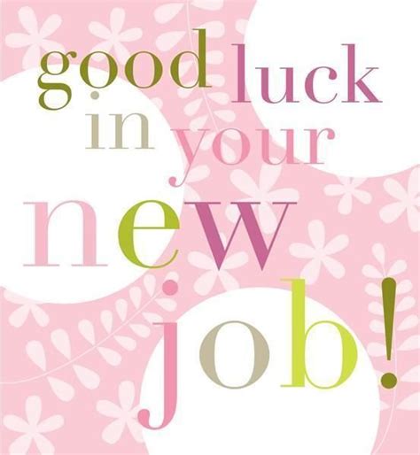 Novelty Good Luck In Your Job Pink 12 Stand Up Edible Image Cake