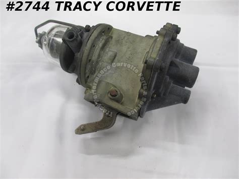 1952 1953 1954 1955 chevy chevrolet corvette ac 9797 fuel pump w vacuum pump tracy performance