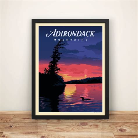 Vintage Adirondack Posters Pure Adirondacks