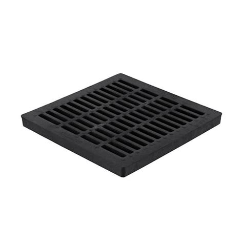 Nds 24 In Square Drainage Catch Basin Grate In Black 2411 The Home Depot