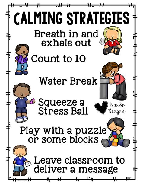 Calm Down Corner And Area Calm Down Tool Kit Teaching Social Skills