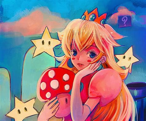 🔥super Mario Bros Princess King Boo Boo Mario Anime Girls Anime Booette Hd Phone Wallpaper
