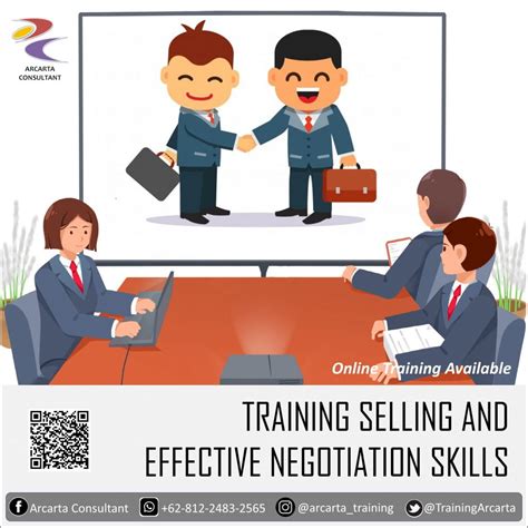 Training Selling And Effective Negotiation Skills Informasi Training