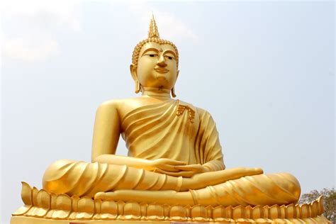 Gold Gautama Buddha Statue · Free Stock Photo