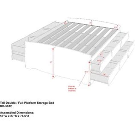 'merlot' full captain bookcase daybed with 3 storage drawers and twin trundle bed top 12 best beds with storage drawers. Prepac Cherry Tall Full Captain's Platform Storage Bed ...