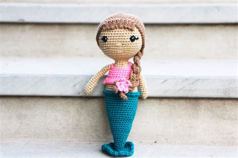 Beautiful Easy Crochet Mermaid Doll Free Pattern Chai Coffee Crochet