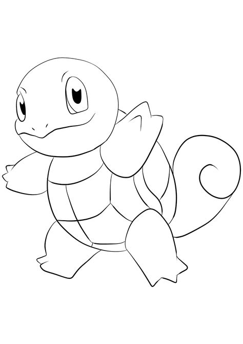 Squirtle Coloring Pages Coloring Home