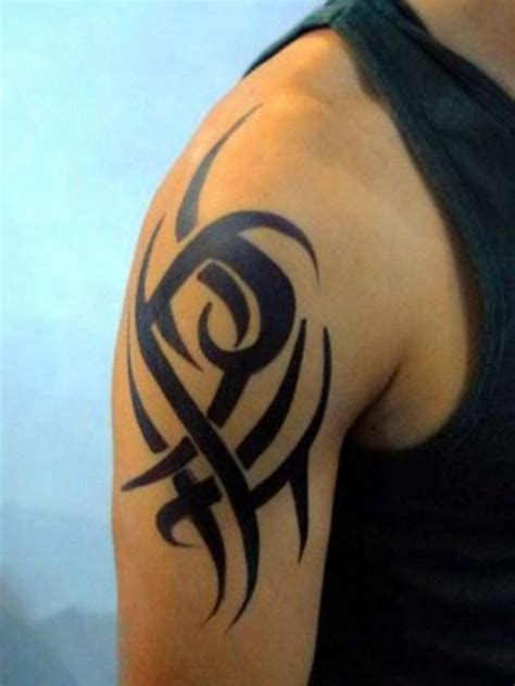 Simple Tribal Arm Tattoos For Men Riset