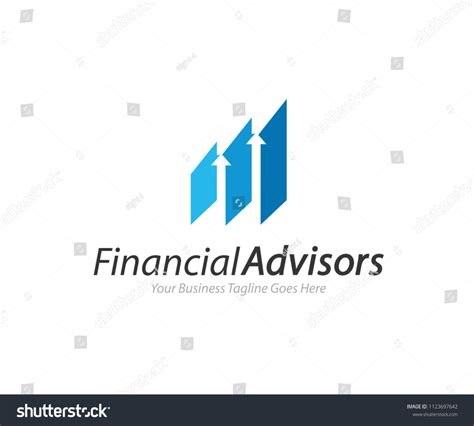 Financial Advisors Logo Design Template Vector Stock Vector Royalty