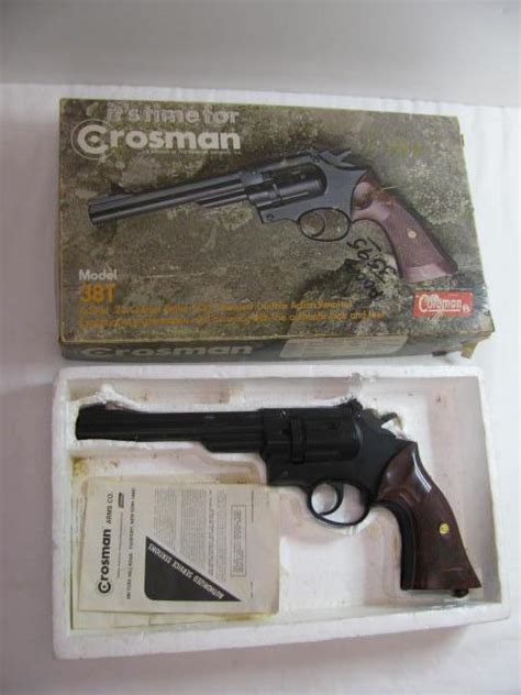 Crosman Model 38t 22 Co2 Pellet 6 Shot Revolver