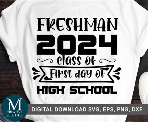 Freshman Svg Class Of 2024 First Day Of School Sign Locker Etsy