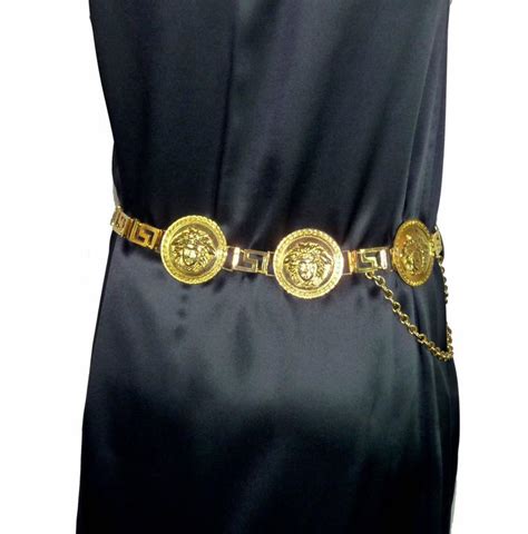 Iconic And Fantastic Gianni Versace Médusa Belt Vintage At 1stdibs