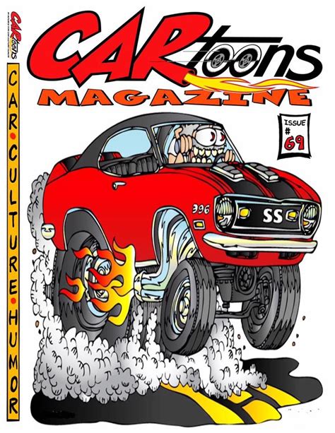 Creekrat Cartoons Hotrod Cartoons Magazine Covers