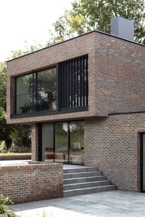 Modern Brick Wall Exterior Design