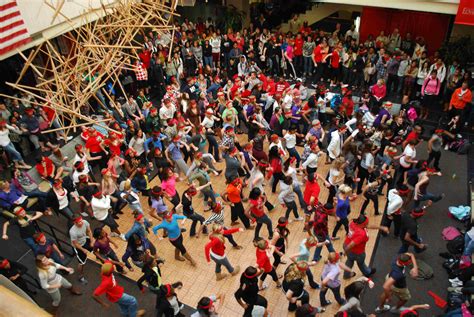 Adults 60 And Older Preform Flash Mob Dance Informate Dfw