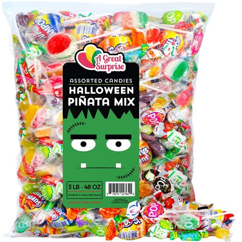 Pinata Candy Bulk Fiesta Mix 3 Pounds Halloween Goodie Bag