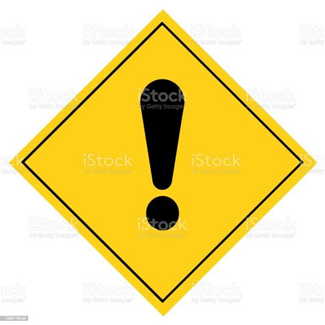 Exclamation Mark Symbol Is Used To Warn Of Hazards Symbols Used In