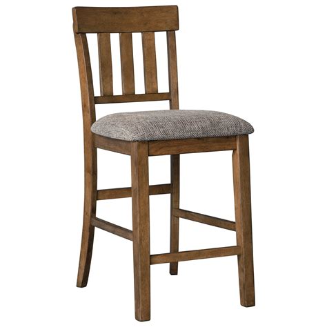 Yongqiang 26 metal bar stools set of 4 high back bar stools counter height chairs dining bar chairs with wooden seat white 4.7 out of 5 stars 567 $199.99 $ 199. Benchcraft Flaybern D595-124 Casual Upholstered Barstool ...