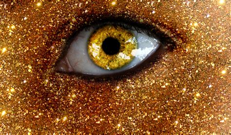 Gold Glitter Eye By Raindroplet724 On Deviantart