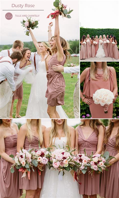Top 10 Colors For Fall Bridesmaid Dresses 2015 Tulle And Chantilly