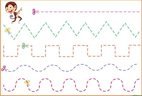 Fichas Para Recortar Web Del Maestro Tracing Worksheets Preschool