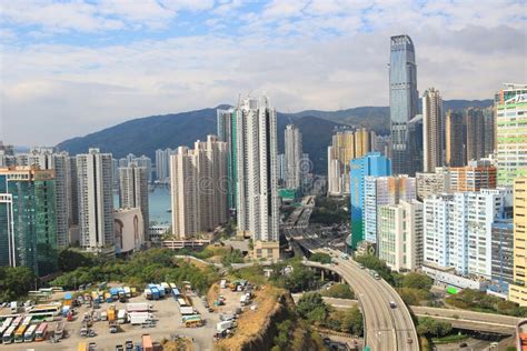 The Tsuen Wan District At 2017 Hong Kong Editorial Stock Photo Image