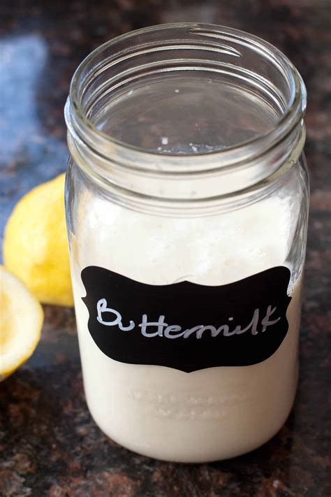 5 Minute Homemade Buttermilk - Served From Scratch